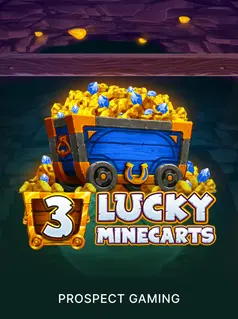 3 Lucky Minecarts Hold and Win game