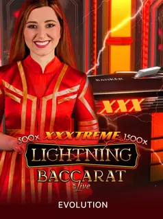 XXXtreme Lightning Baccarat game