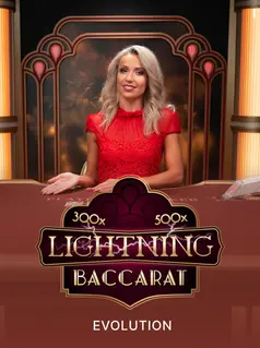 Lightning Baccarat game