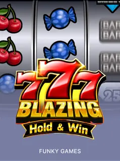 777 Blazing Hold and Win game